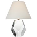 Anthenee 25" Table Lamp | Crystal | Linen Shade
