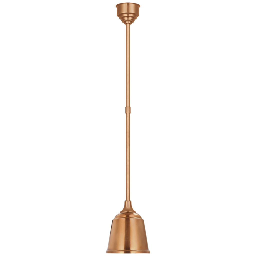 Academy Pendant | Soft Copper | 8" Rockhouse Shade