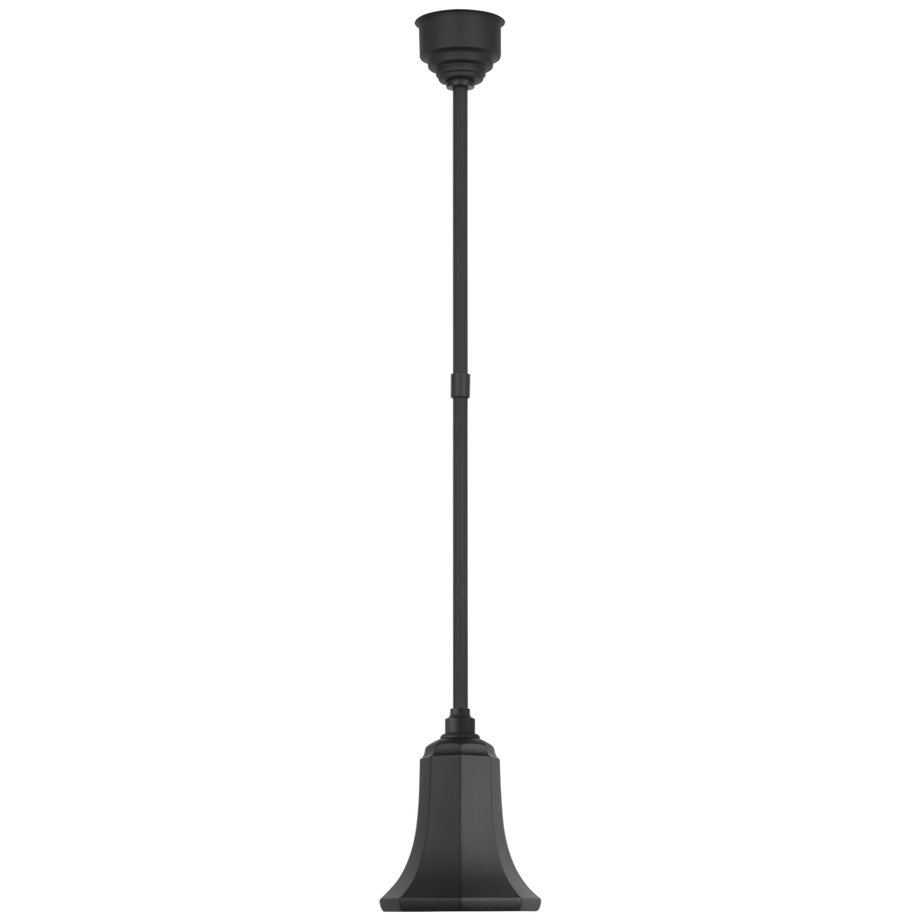 Academy Pendant | Matte Black | 7.5" Savannah Shade
