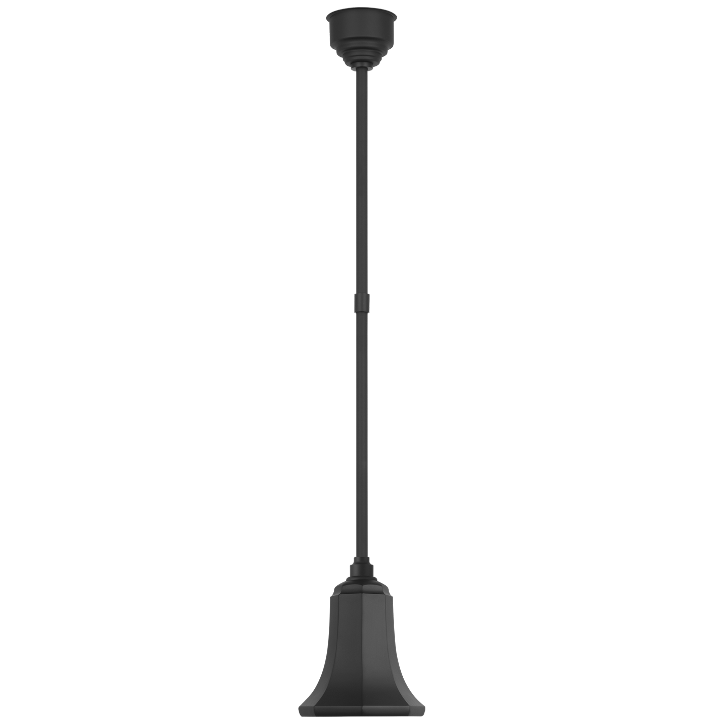 Academy Pendant | Matte Black | 7.5" Savannah Shade