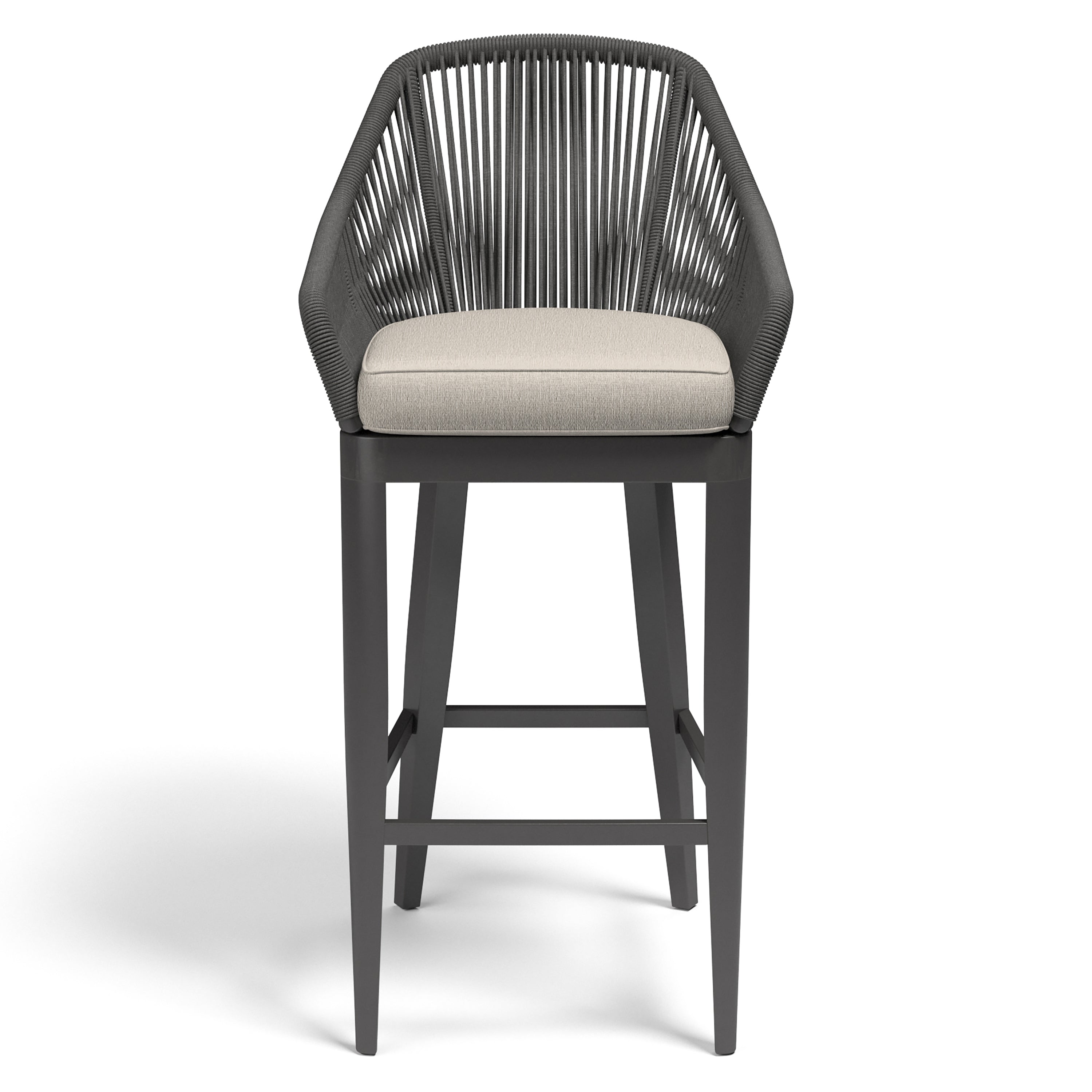 Milano Barstool in Echo Ash w/ Self Welt