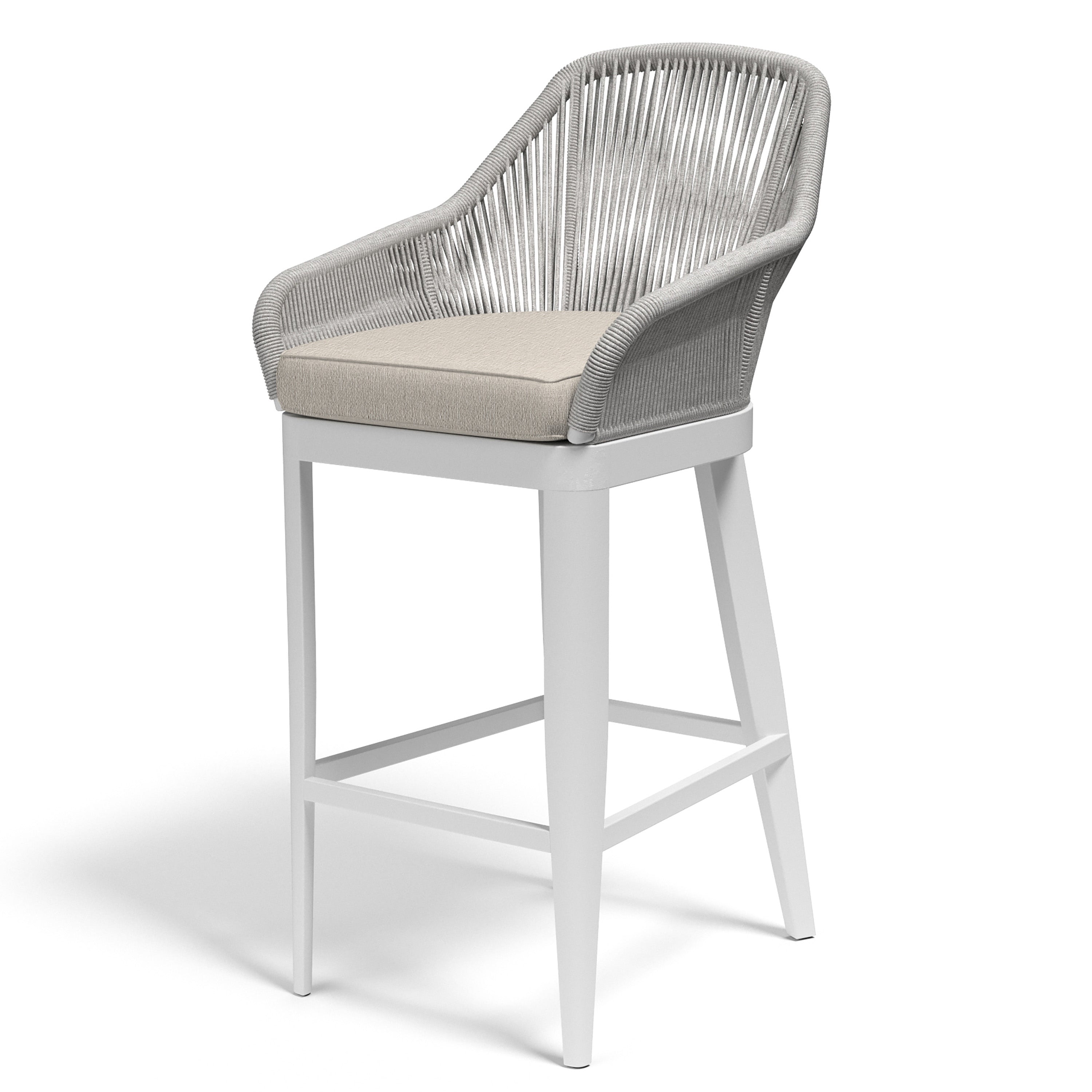 Miami Barstool in Echo Ash w/ Self Welt