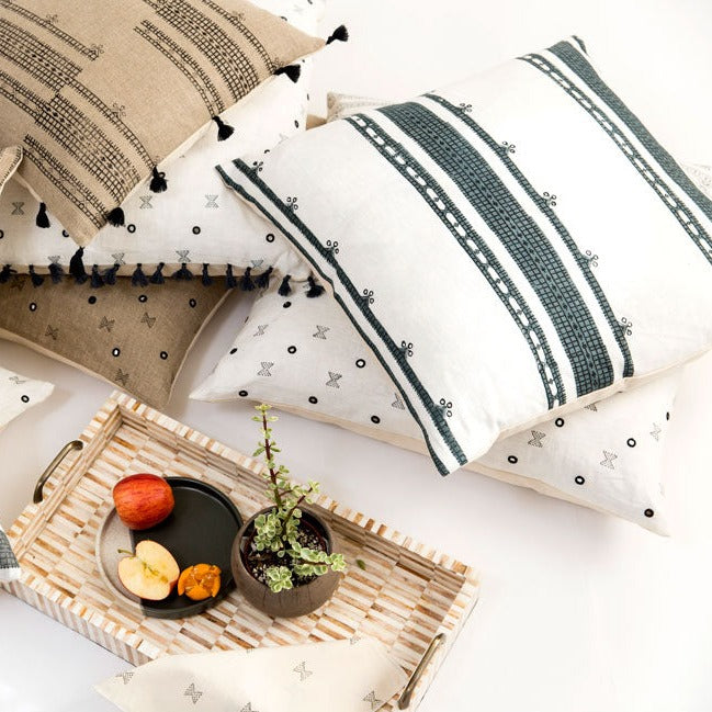 Toda Teal Pillow