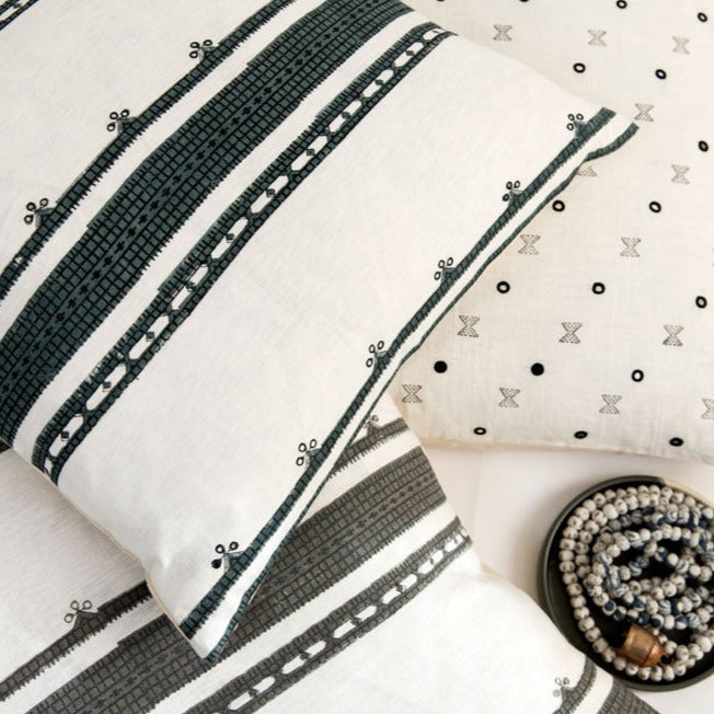 Toda Teal Pillow