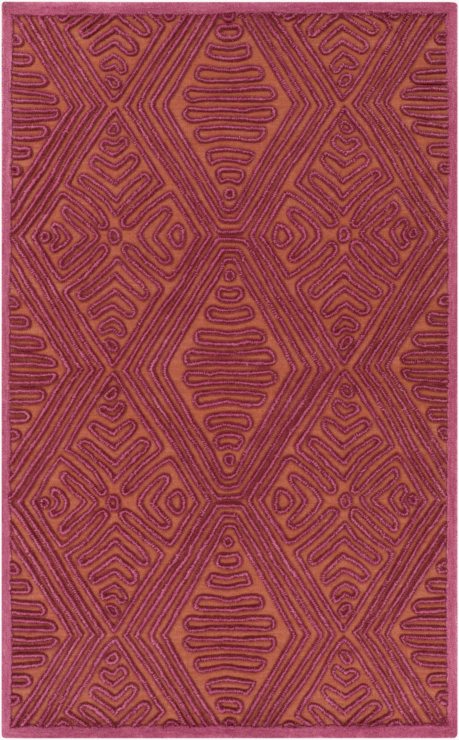 Tulemola Rug | Burnt Orange | TUL4001