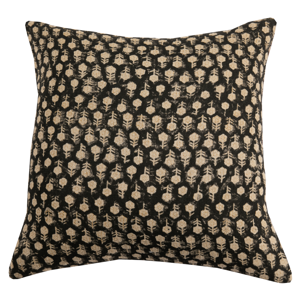 Tulsi Noir Gold Pillow