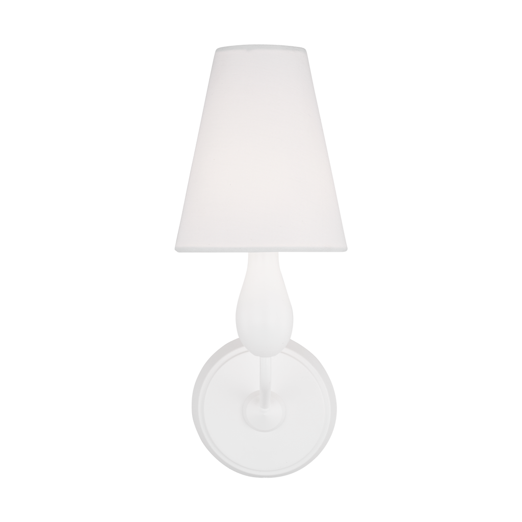 Ziba Small Sconce Matte White