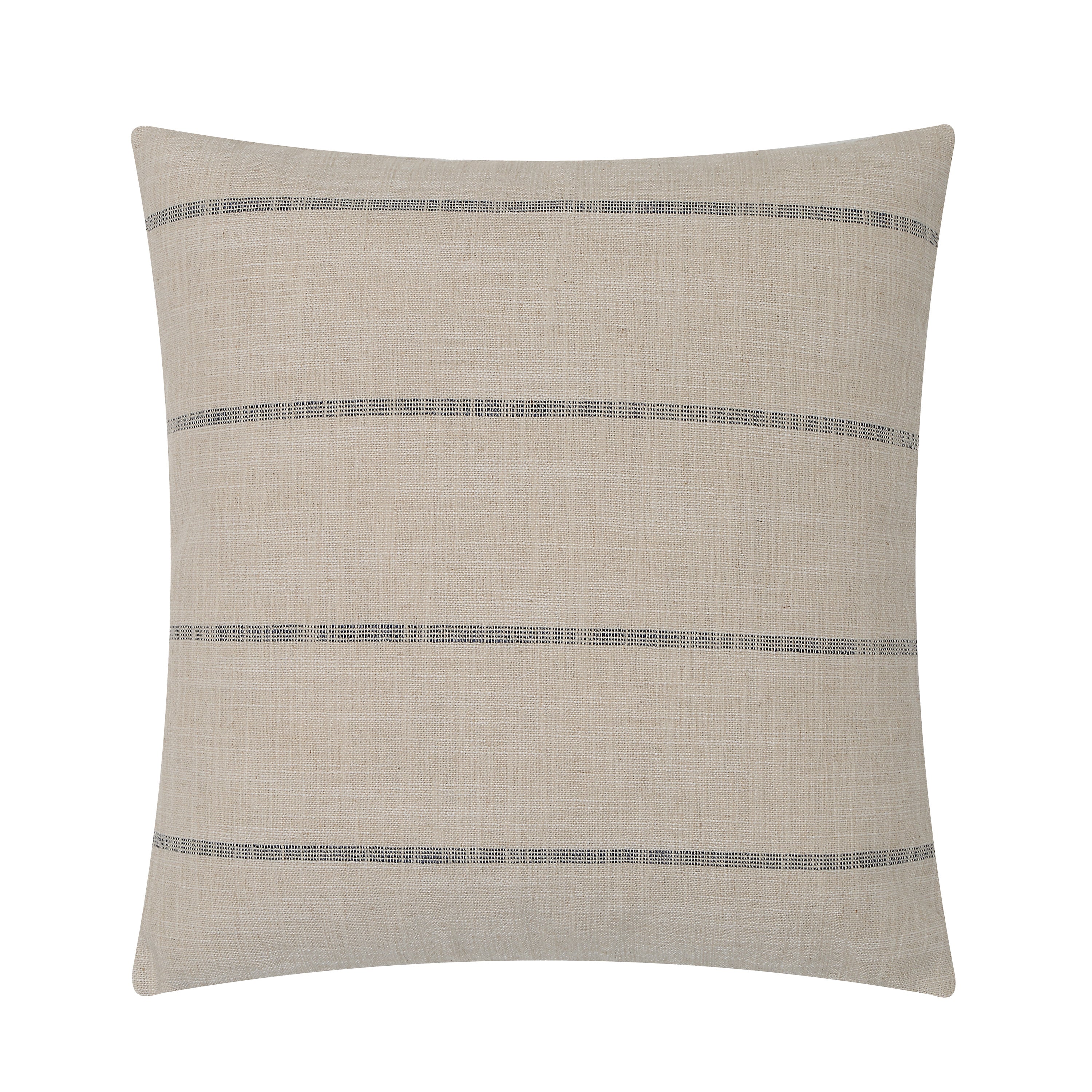 Montana Decorative Pillow | Charcoal Stripe