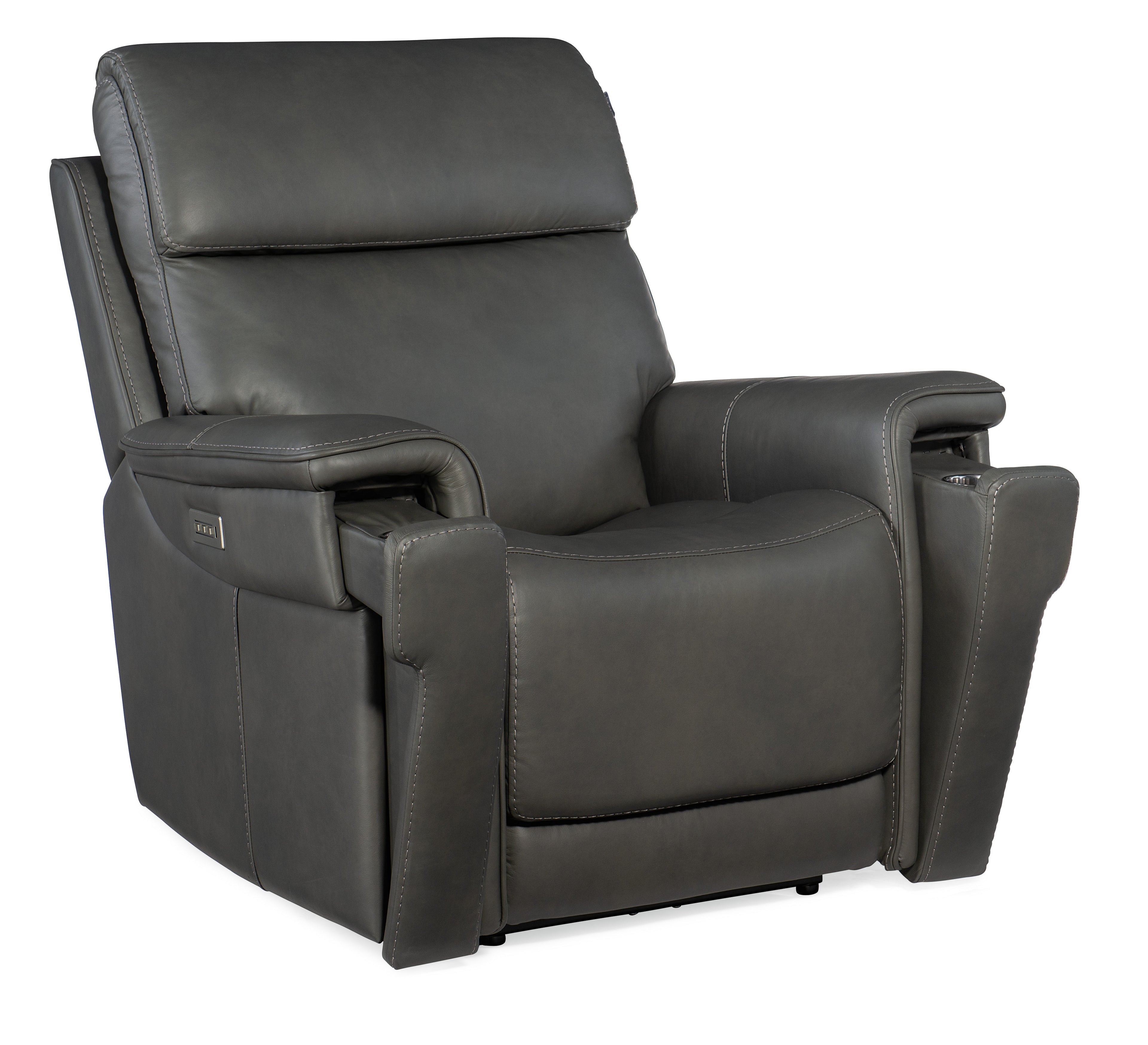 Lyra Zero Gravity Power Recliner with Power Headrest and Lumbar | Grey