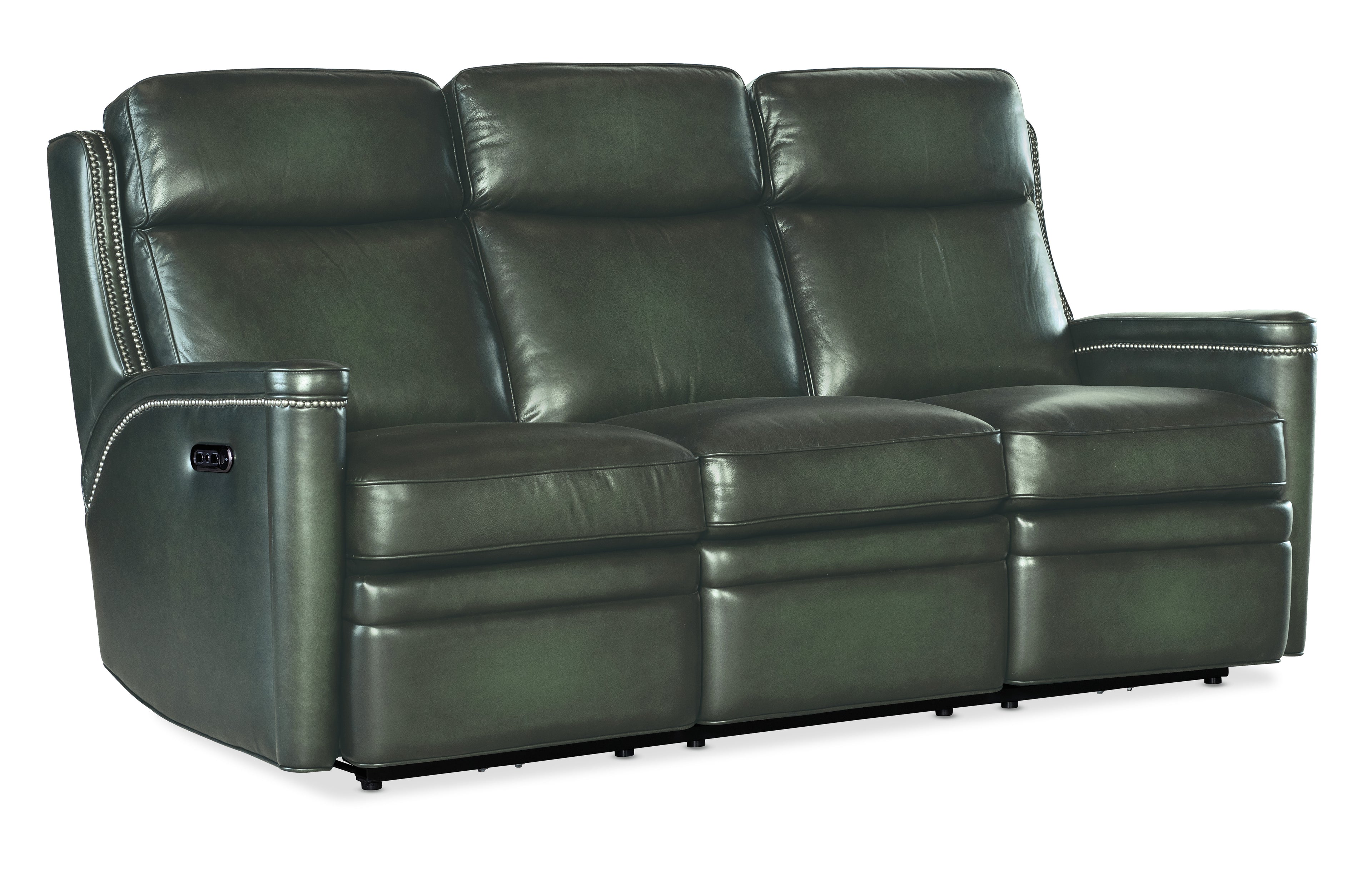Hamilton Power Sofa with Power Headrest | Green
