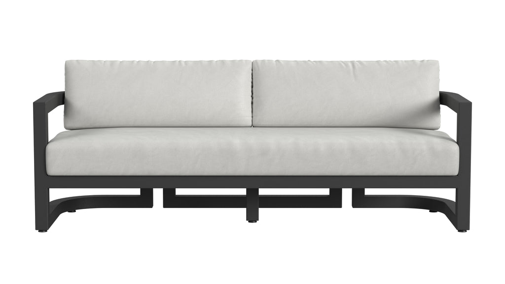 Malibu Sofa in Cast Silver, No Welt