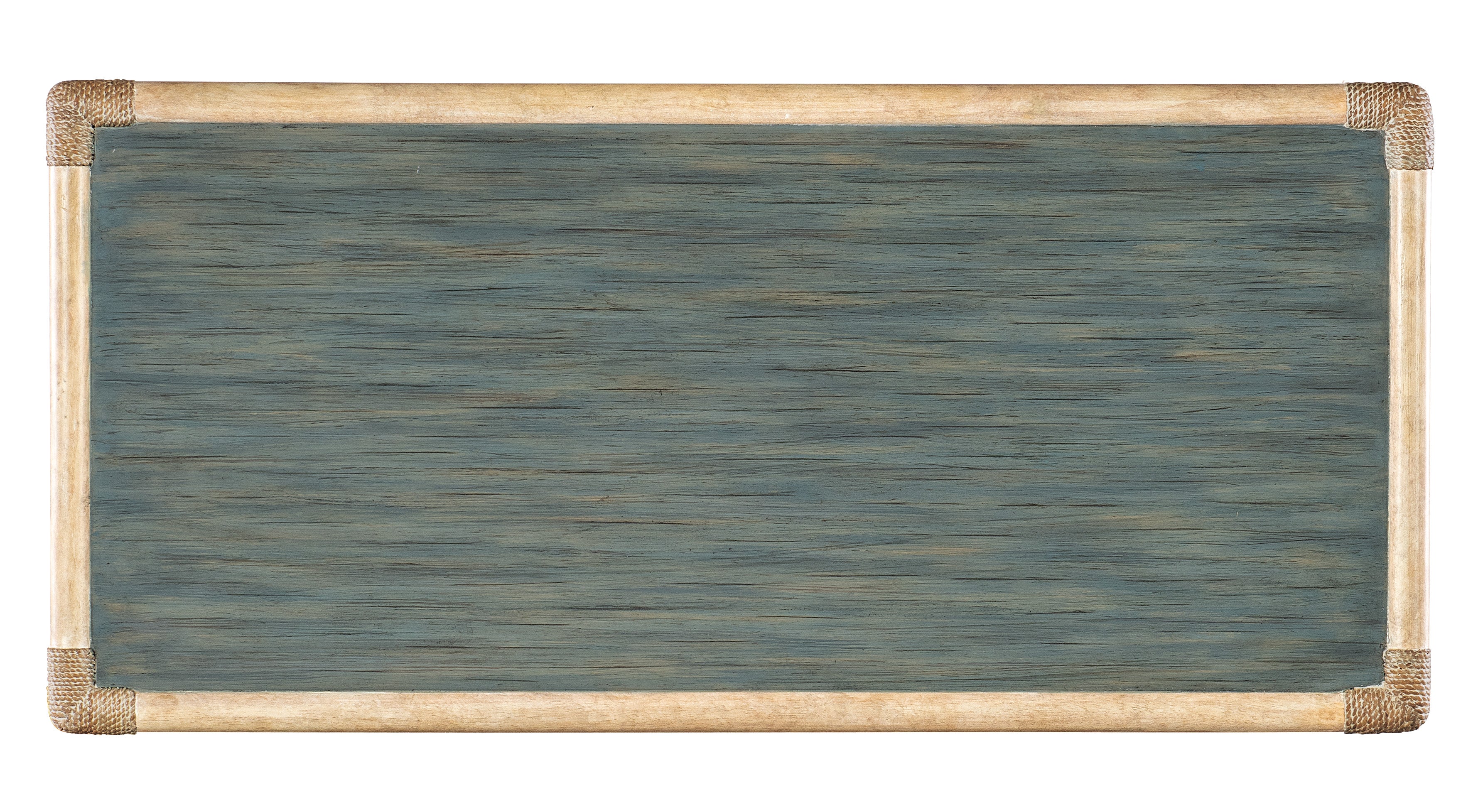 Retreat Pole Rattan Chest | Dune / Lagoon