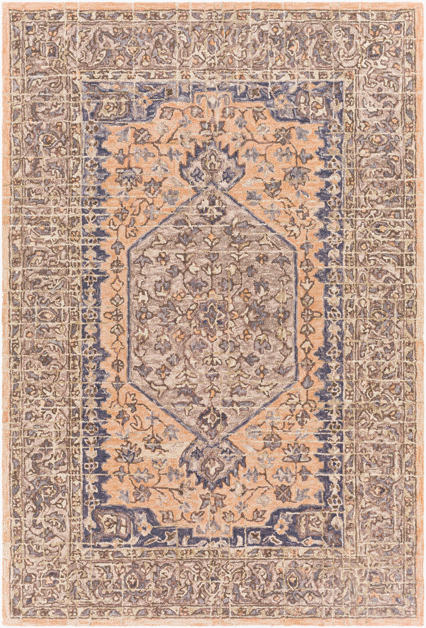 Urfa Rug | Dusty Coral | URF2309