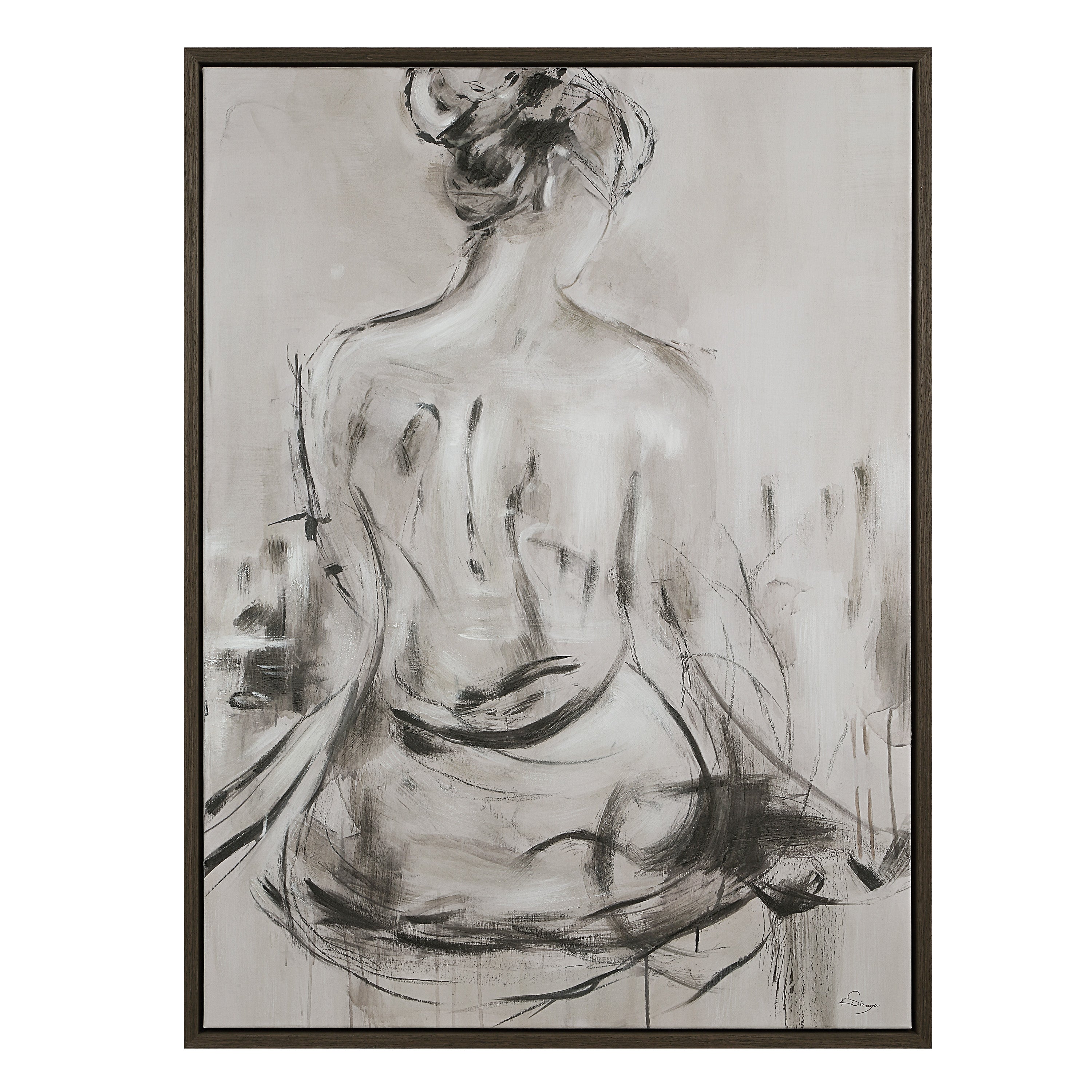 Evelyne Canvas Art