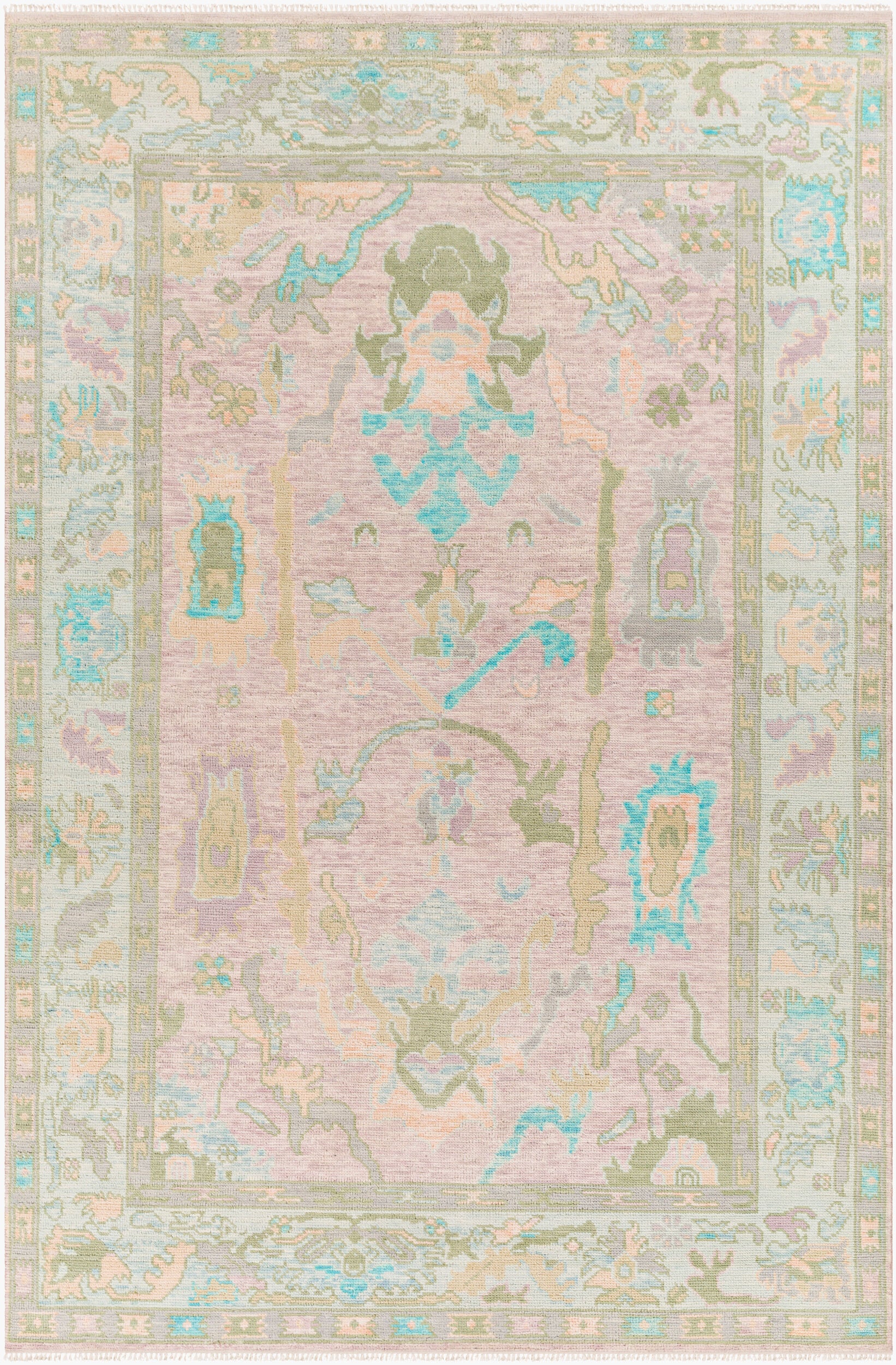 Ushak Rug | Light Blue | USK2302