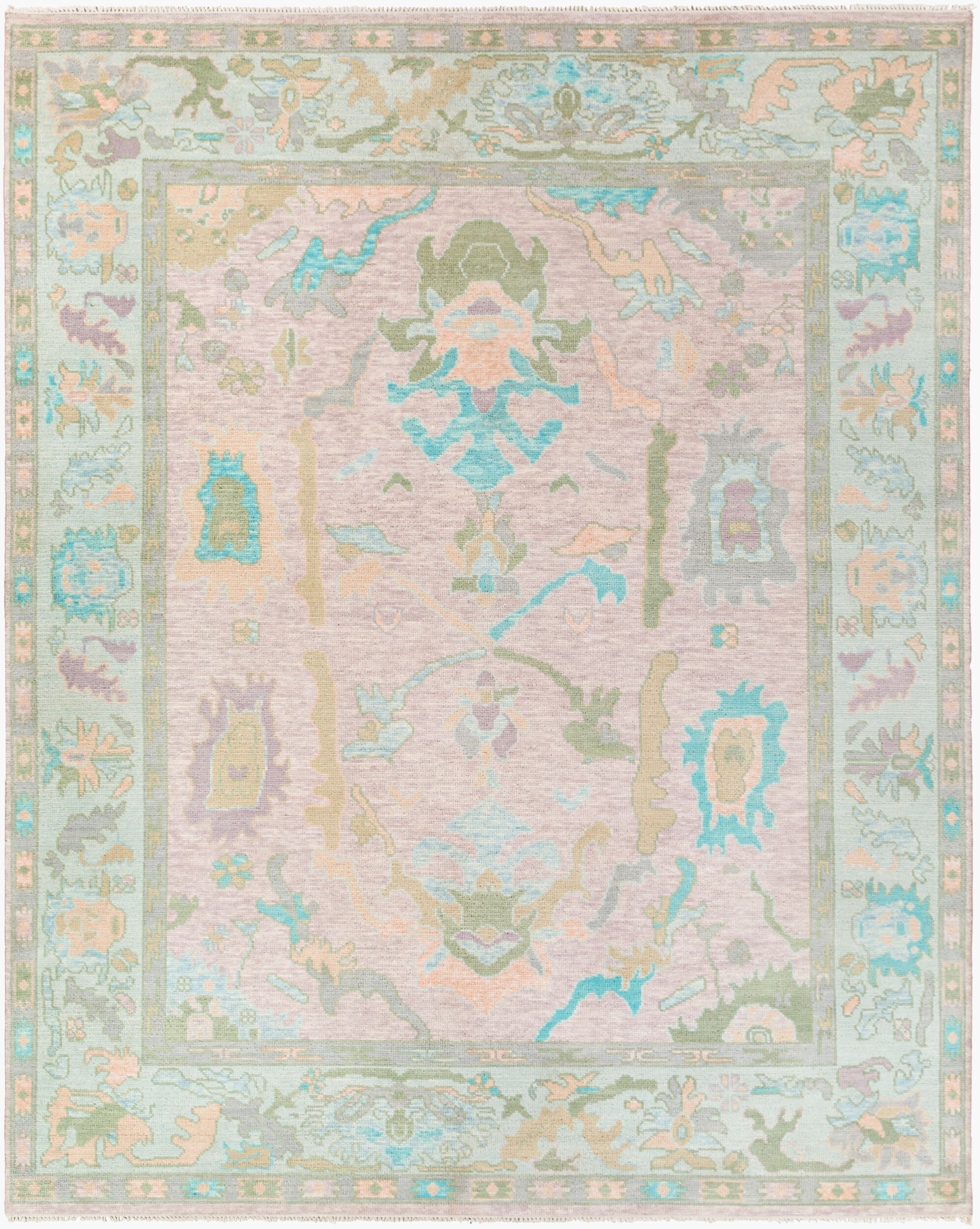 Ushak Rug | Light Blue | USK2302