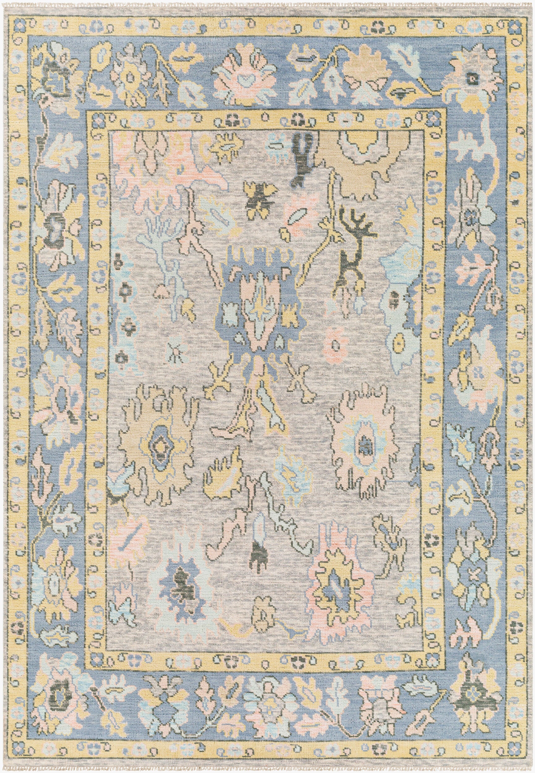 Ushak Rug | Denim | USK2303