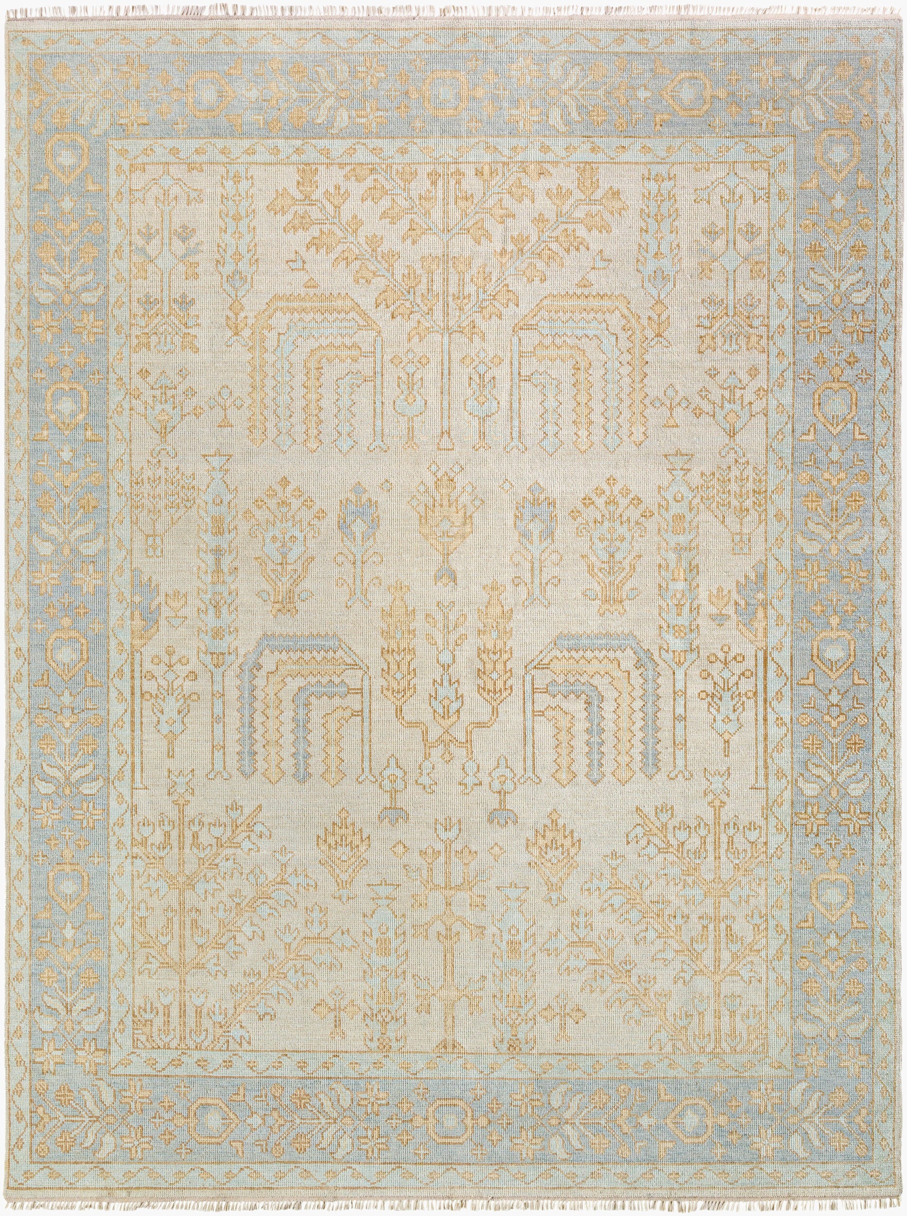 Ushak Rug | Sky Blue | USK2305