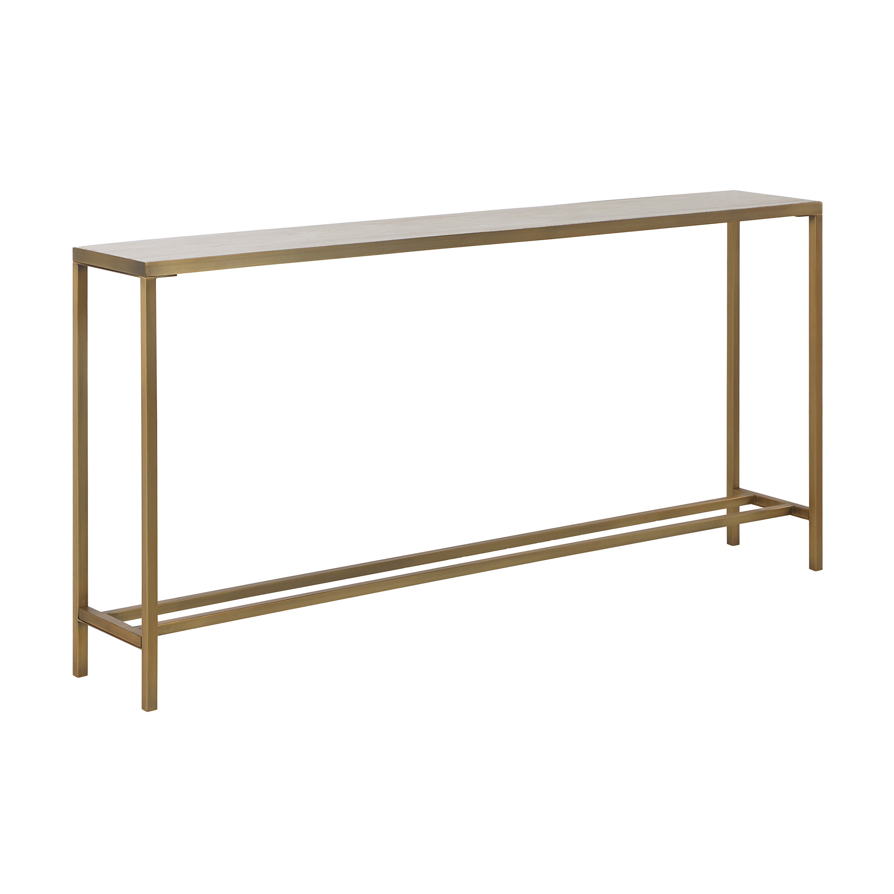 Bodin Console Table | Brushed Brass