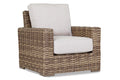 Havana Club Chair in Canvas Flax w/ Self Welt