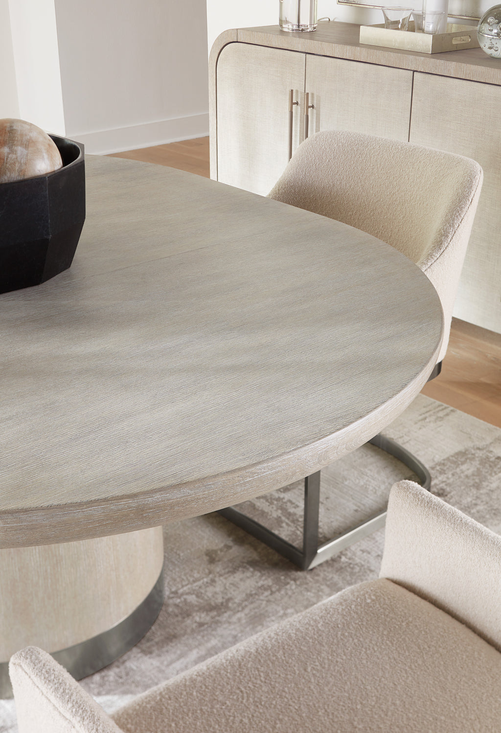 Modern Mood Upholstered Arm Chair with Metal Base