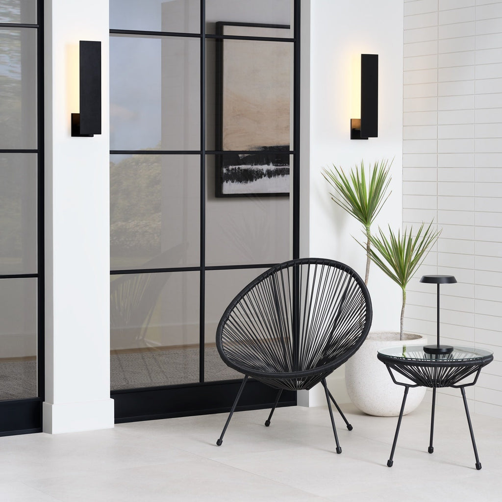 Angolo 18 Wall outdoor Black 2700K 90 CRI