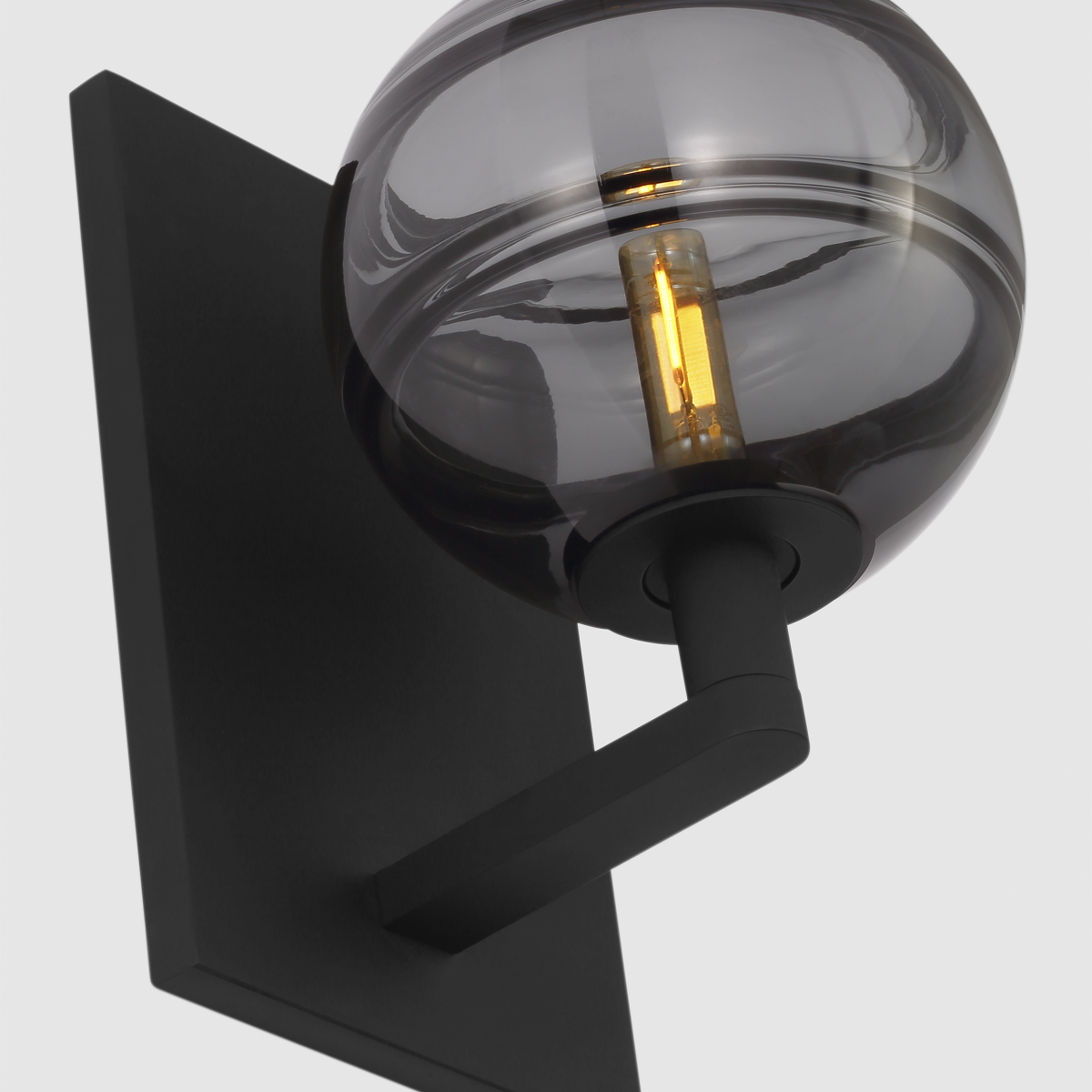 Sedona Wall Transparent Smoke Nightshade Black 2700K 90 CRI t6 led 90 cri 2700k 120v