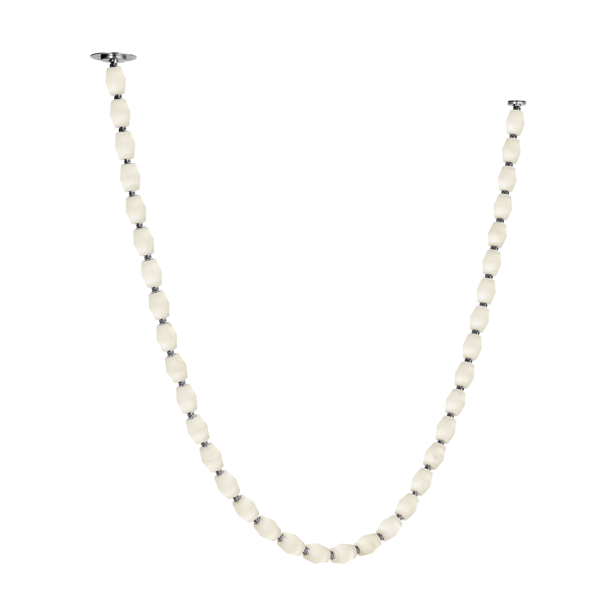 Collier Alabaster 108 Chandelier | Polished Nickel 2700K Remote 120V