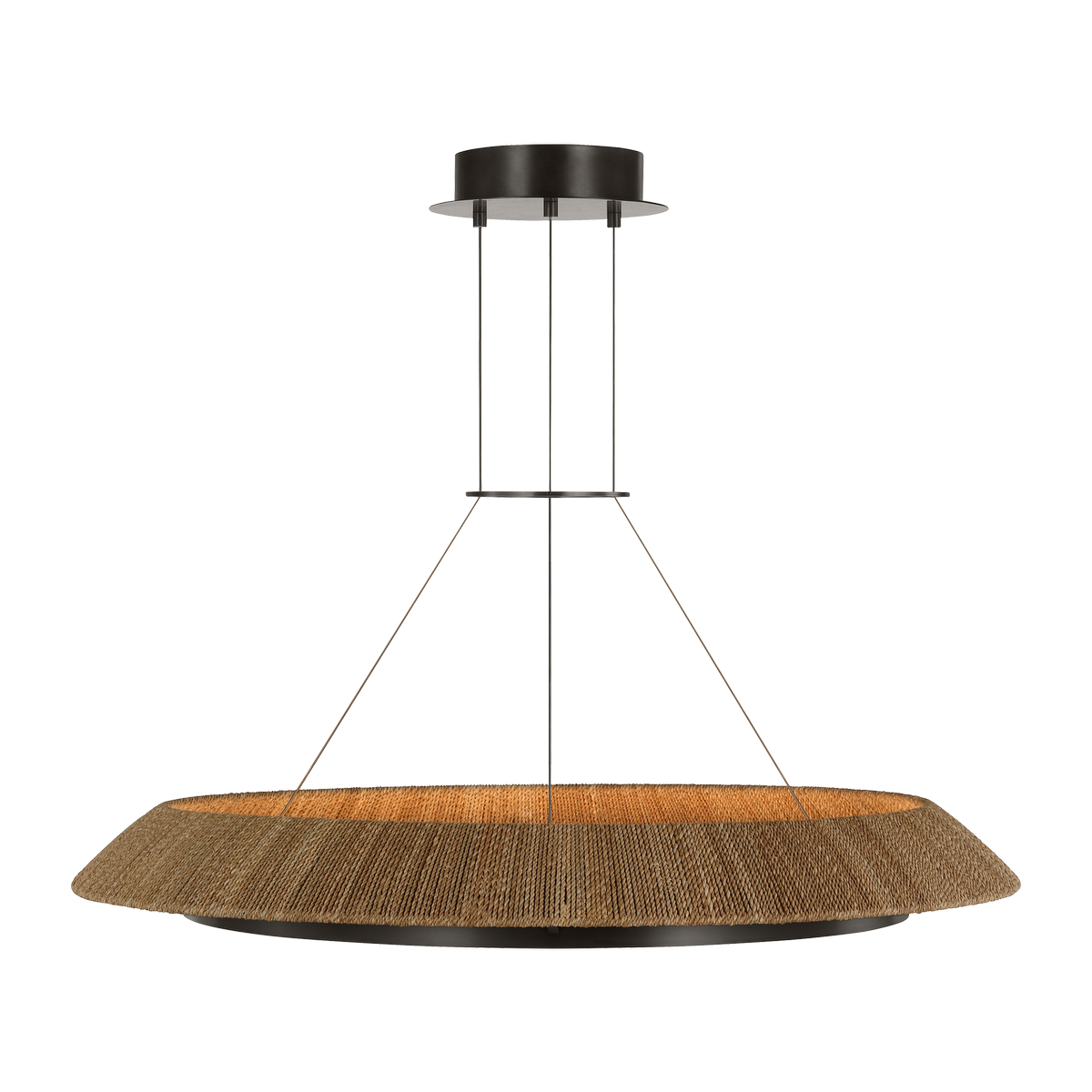 Noa Large Chandelier Natural Bronze 2700K 90 CRI