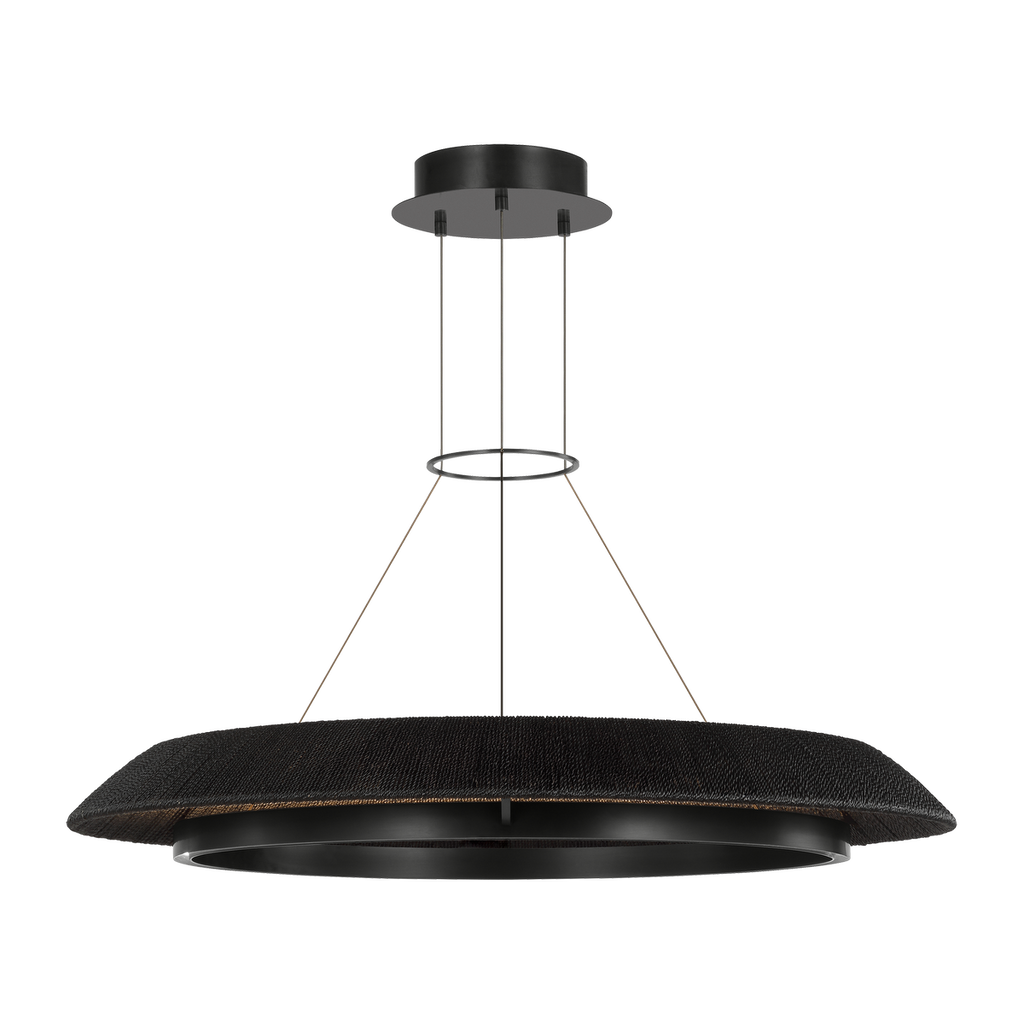 Noa Large Chandelier Washed Black Bronze 2700K 90 CRI