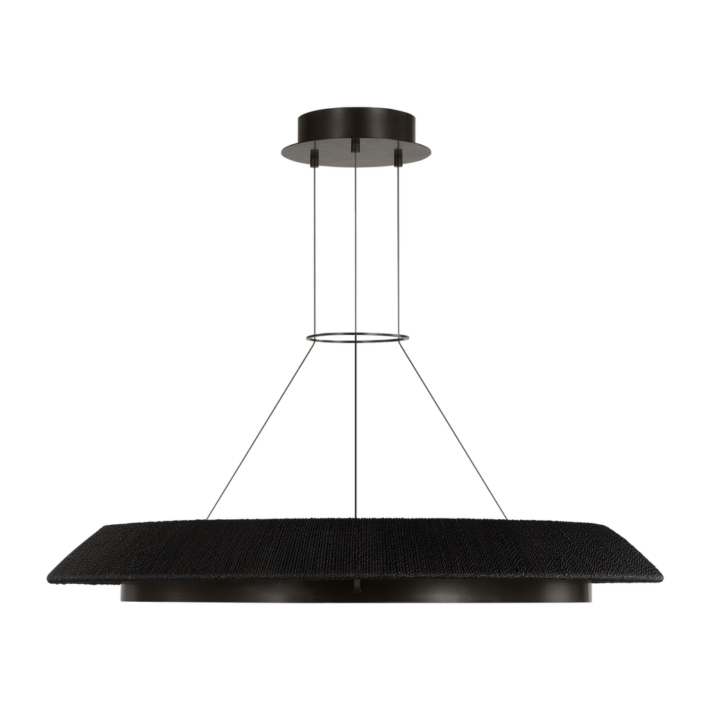 Noa Large Chandelier Washed Black Bronze 2700K 90 CRI