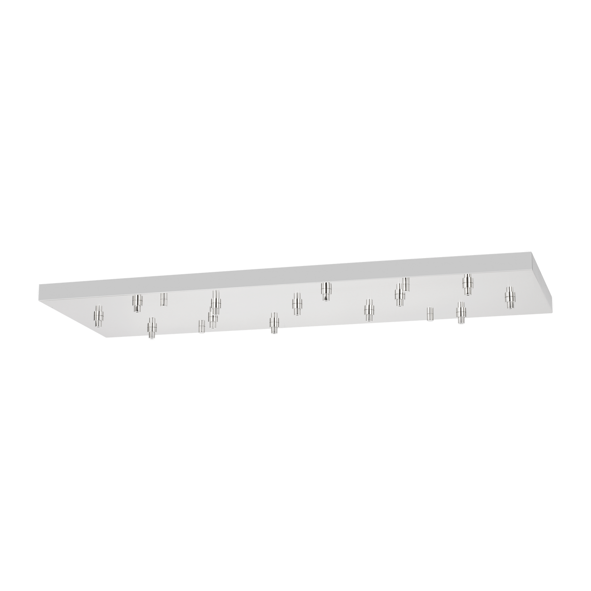 54" Rectangular Multiport Canopy polished nickel