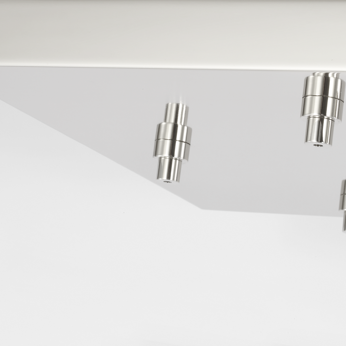 54" Rectangular Multiport Canopy polished nickel