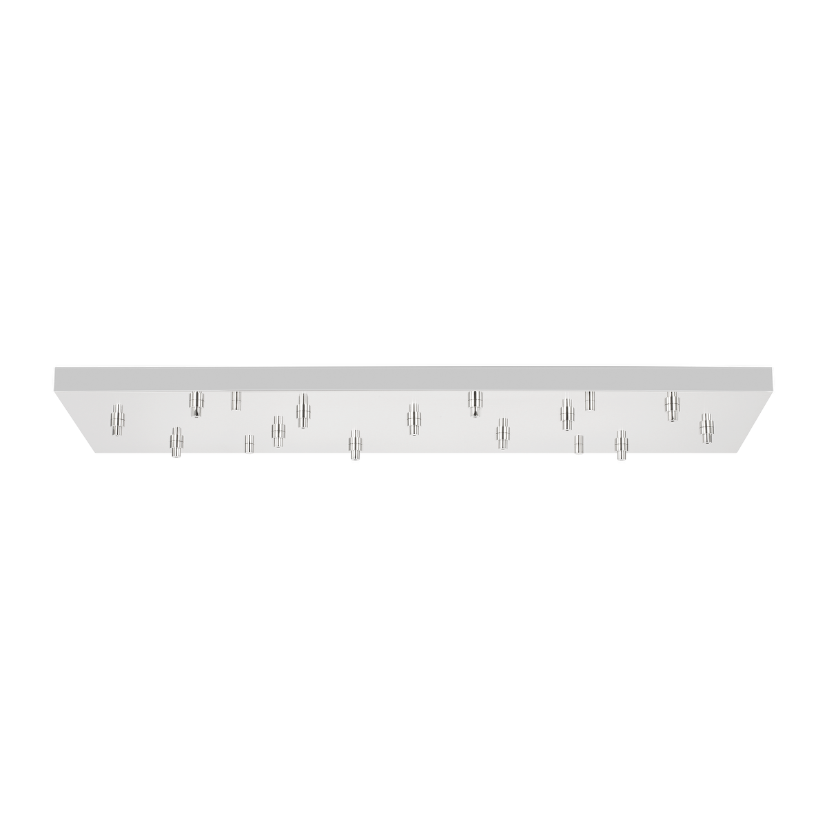 54" Rectangular Multiport Canopy polished nickel
