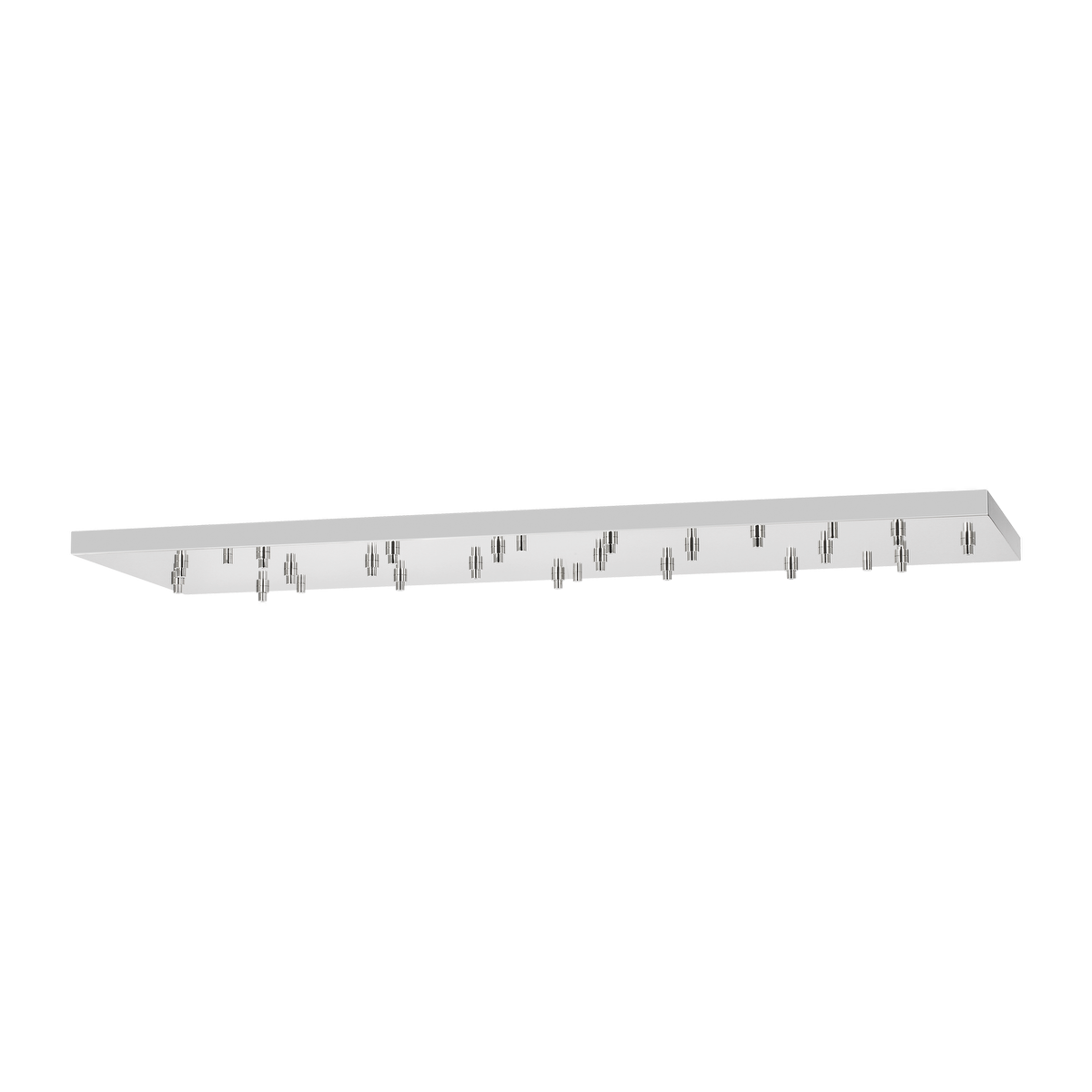72" Rectangular Multiport Canopy polished nickel