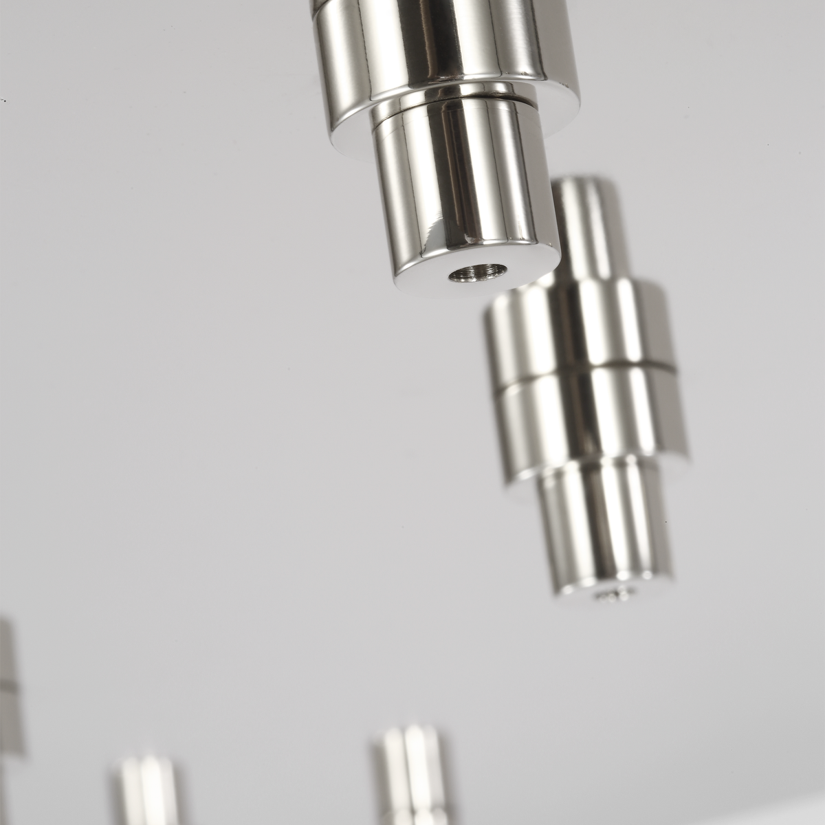 72" Rectangular Multiport Canopy polished nickel