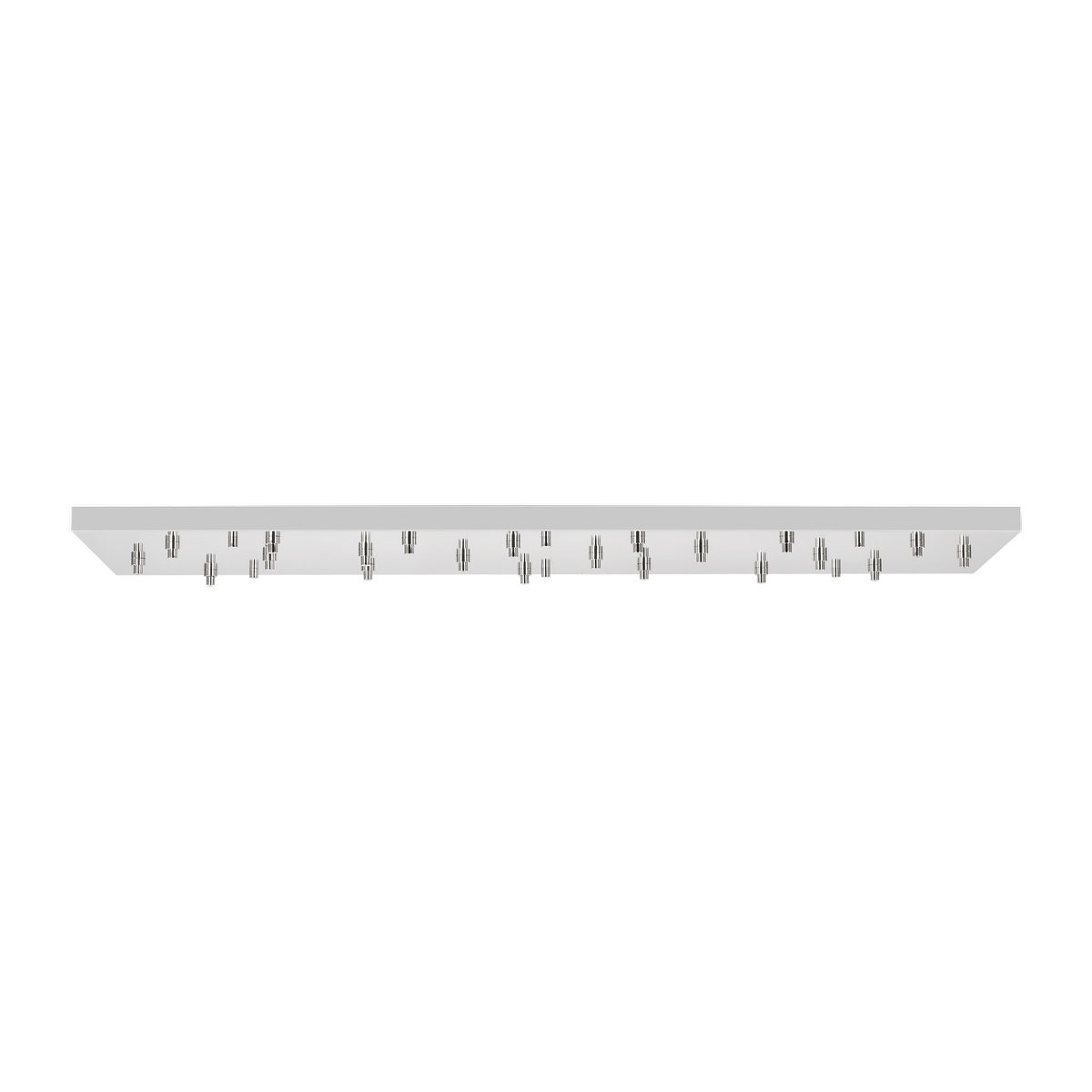72" Rectangular Multiport Canopy polished nickel