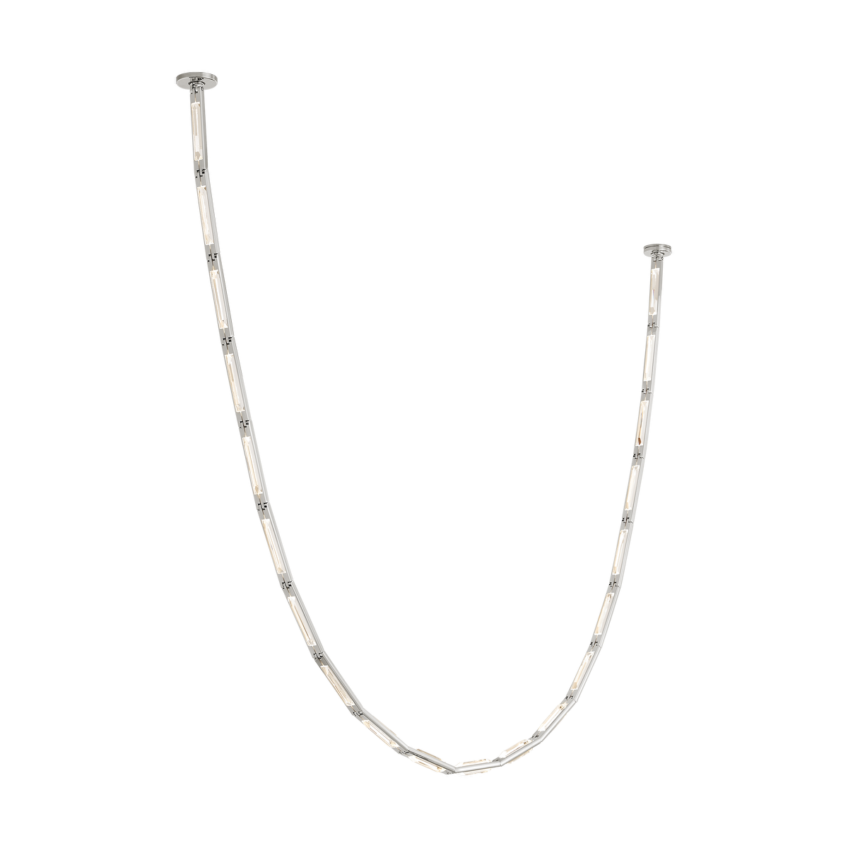 Catena 103 Chandelier | Polished Nickel 3000K Surface 120V-277V Universal