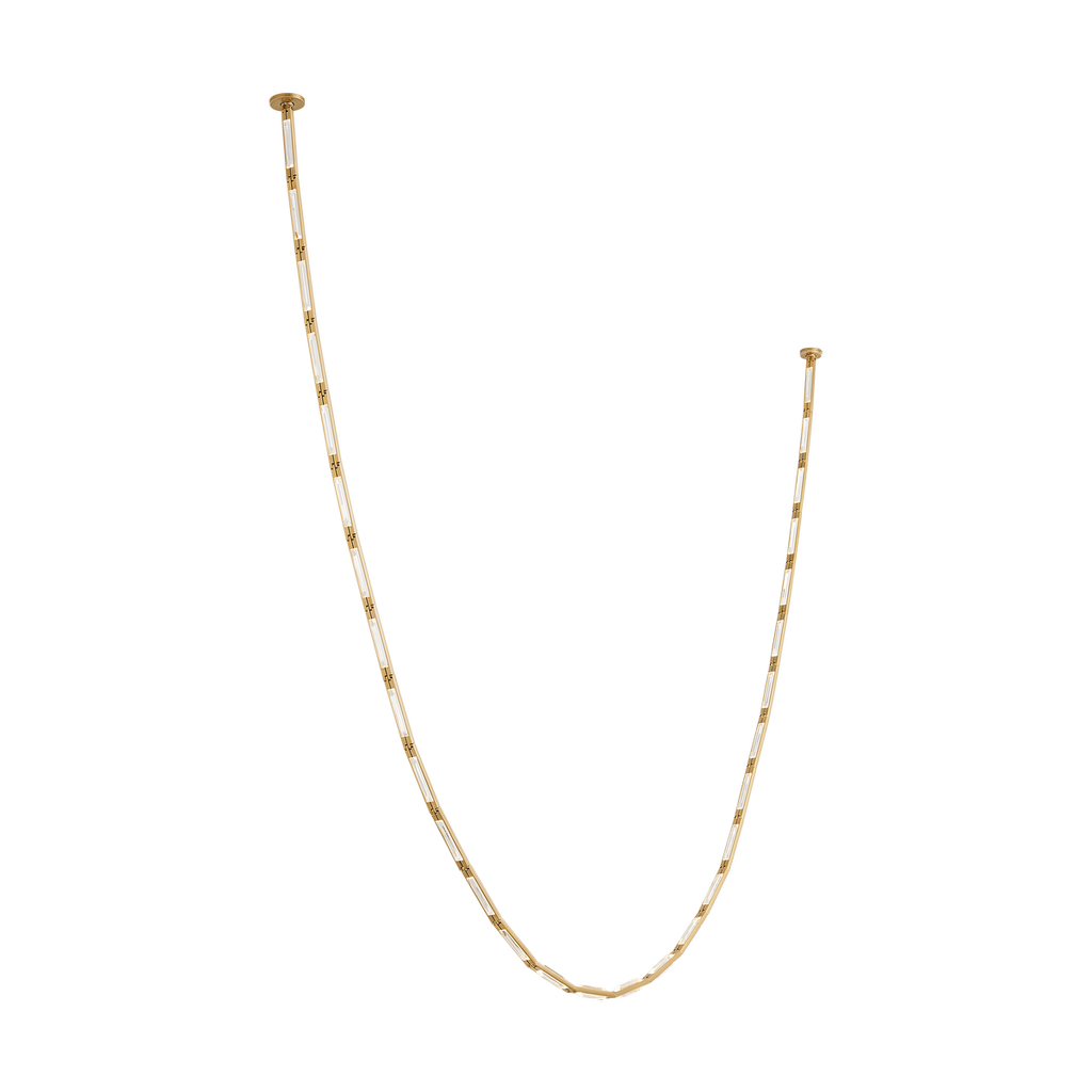 Catena 149 Chandelier | Hand-Rubbed Antique Brass 3000K Surface 120V-277V Universal
