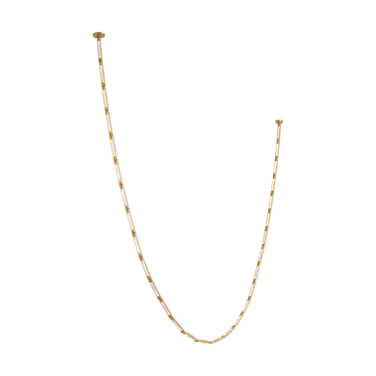 Catena 149 Chandelier | Hand-Rubbed Antique Brass 3000K Remote 120V