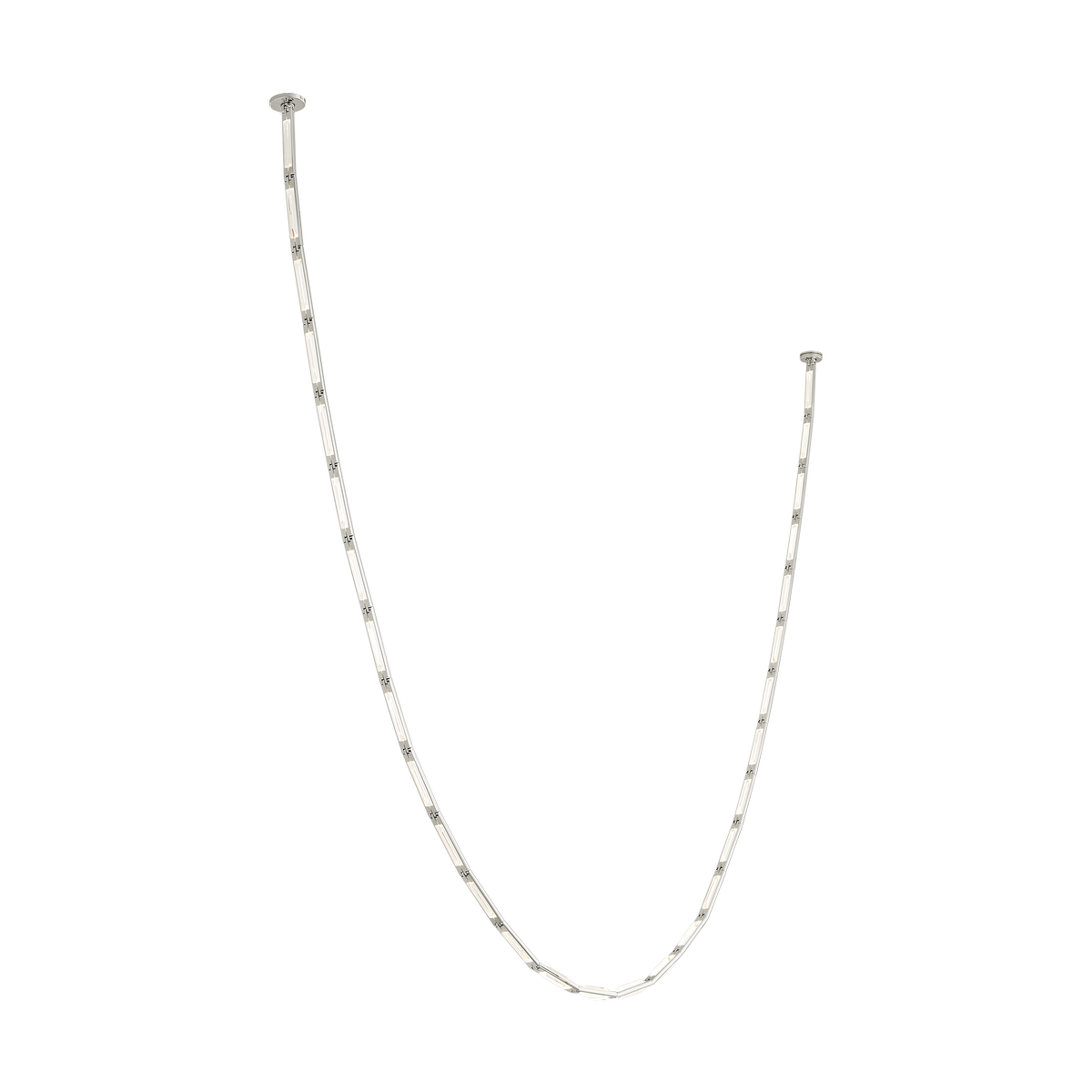 Catena 149 Chandelier | Polished Nickel 3000K Surface 120V-277V Universal