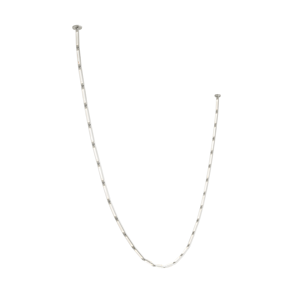 Catena 149 Chandelier | Polished Nickel 2700K Surface 120V-277V Universal