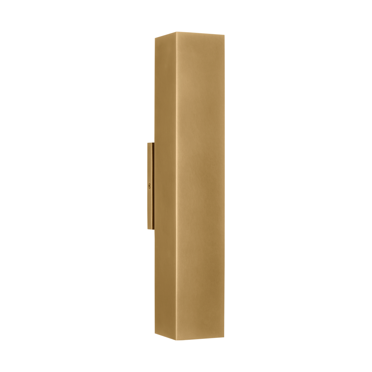 Pressa Square Large Wall Natural Brass 2700K 90 CRI