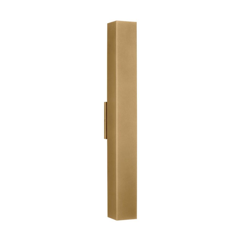 Pressa Square X-Large Wall Natural Brass 2700K 90 CRI