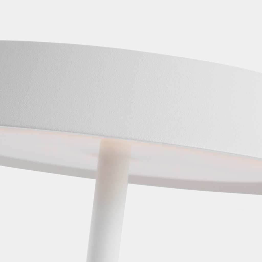Tepa Short Accent Rechargeable Table Lamp Matte White 2700K 90 CRI