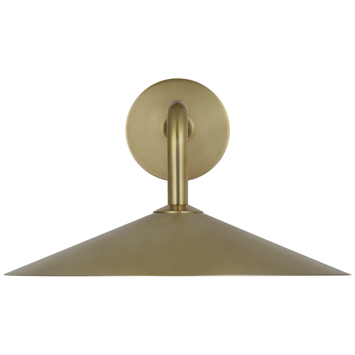 Ponce 9" Sconce | Hand-Rubbed Antique Brass | Hand-Rubbed Antique Brass Shade