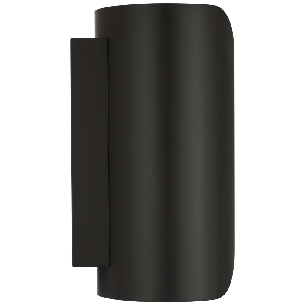 Armise 14" Sconce | Matte Carbon | Nova Frost