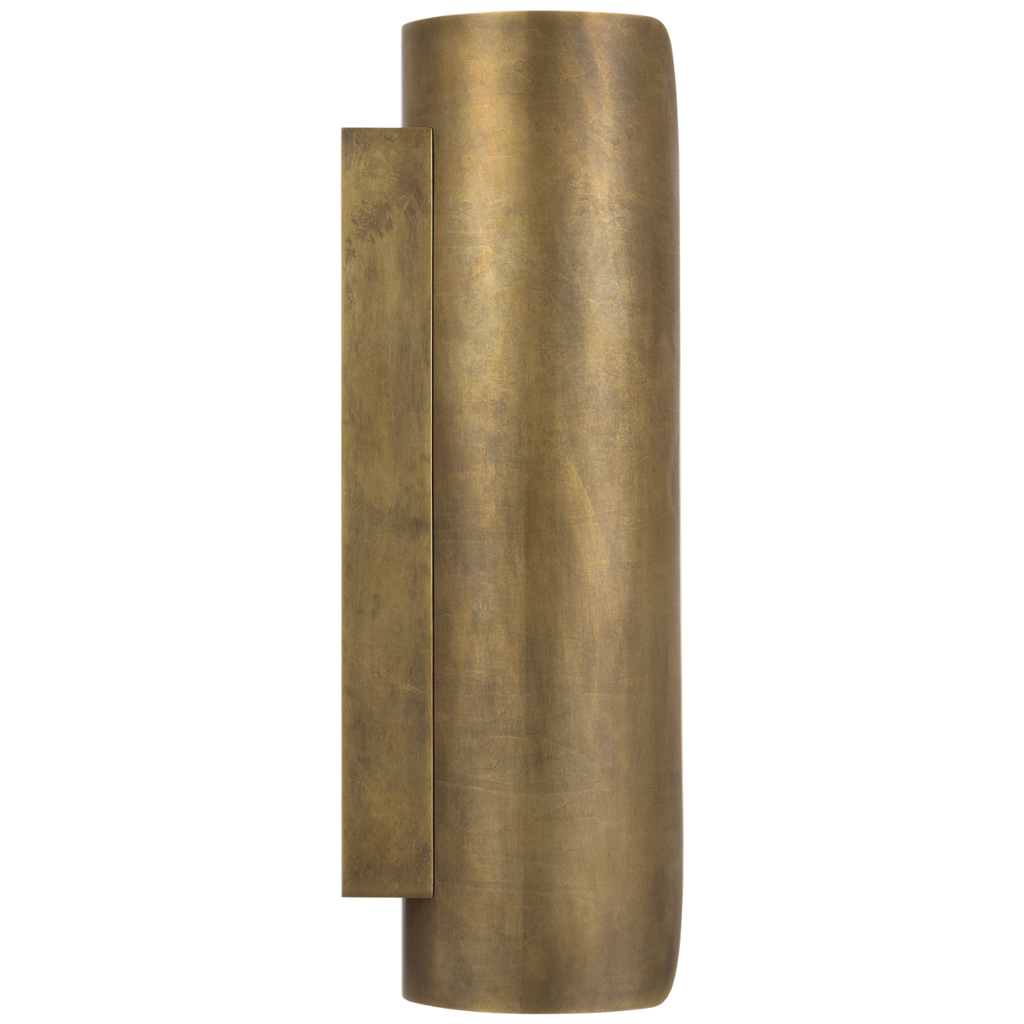 Armise 18" Sconce | Mottled Brass | Alabaster
