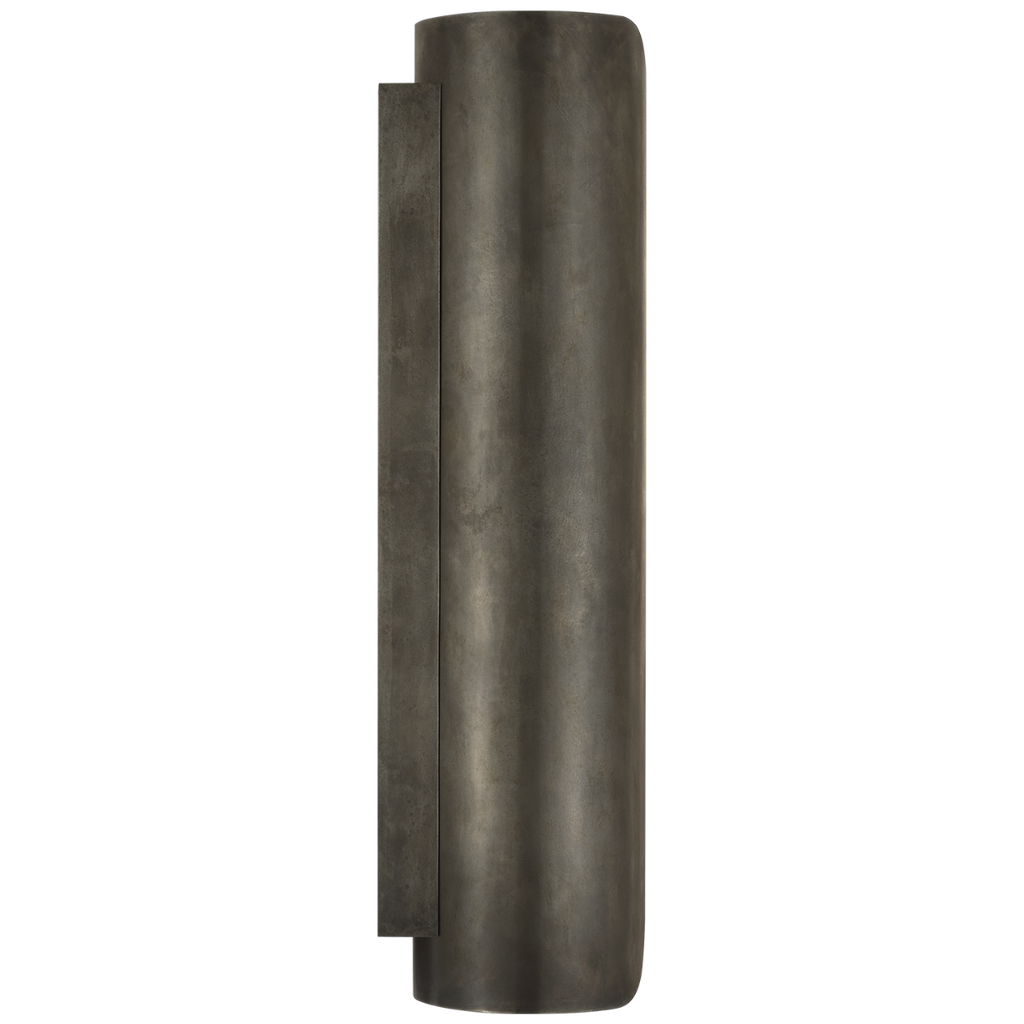 Armise 29" Sconce | Mottled Pewter | Alabaster