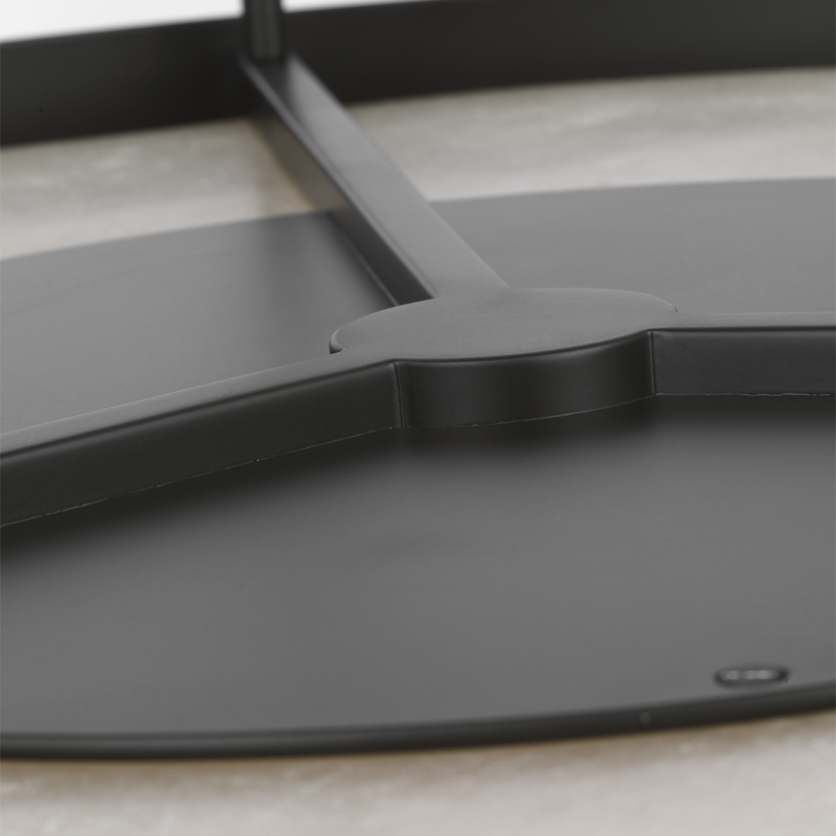Armise 28" Drum Chandelier | Matte Carbon | Nova Frost